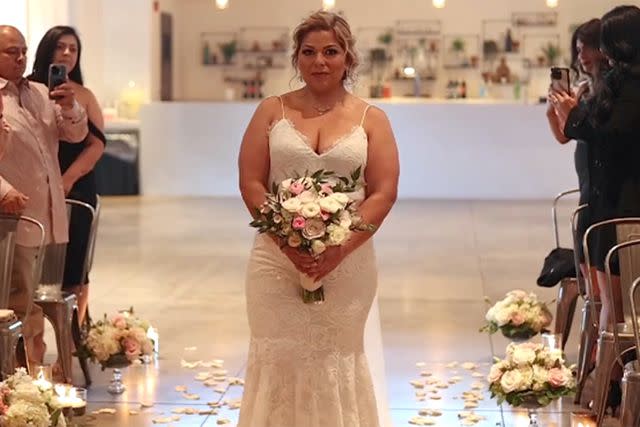 <p>TATIANA DELGADO/Instagram</p> Bride Lupe Jacquez