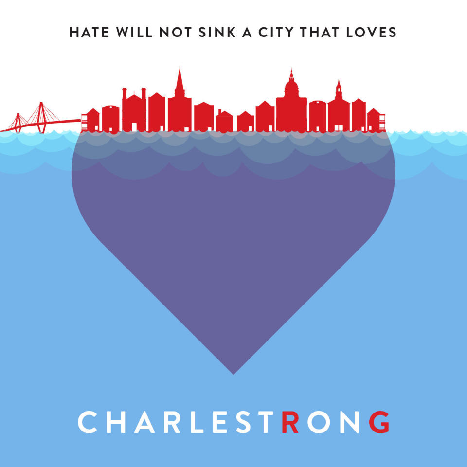 Craig Evans' company <a href="http://www.yallsome.com/charleston" target="_blank">Y'allsome</a> is selling shirts and posters with one of the designs,  and all profits will go to the Mother Emanuel Hope Fund.