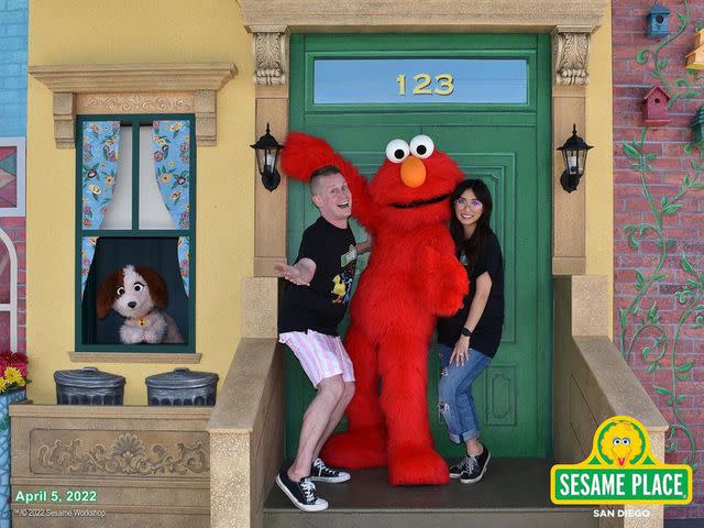 <p>Brenda Song Instagram</p> Macaulay Culkin and Brenda Song at Sesame Place in San Diego, CA.