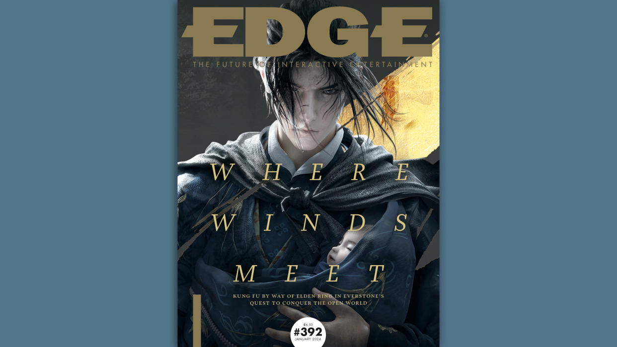  The cover of Edge 392. 