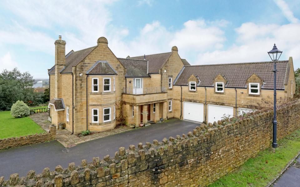 This spacious family home has five bedrooms and five bathrooms, with a self-contained first-floor annexe and a triple garage. There are part-walled gardens and an indoor swimming pool complex. Guide price: £1.3 million Agent: Savills (01202 856800; savills.com)