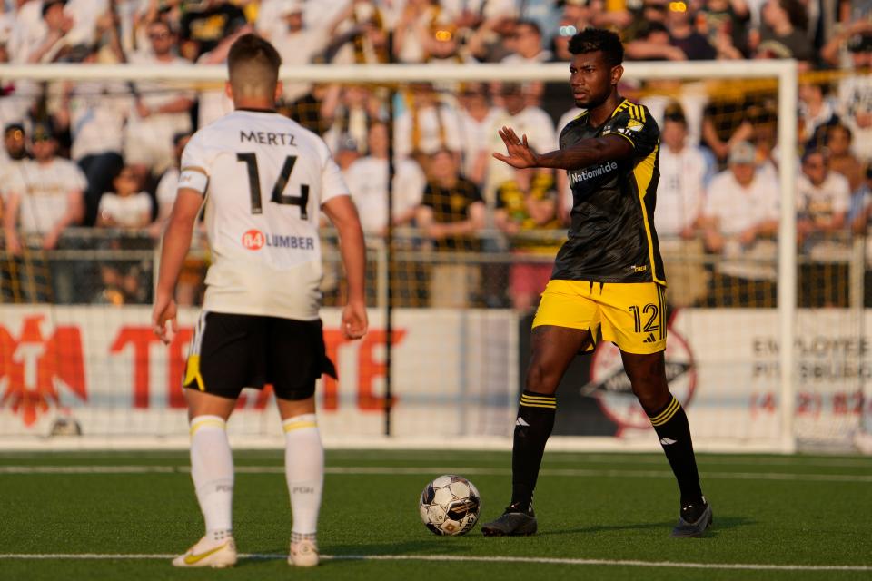 Columbus Crew defender Gustavo Vallecilla will be out &quot;a few weeks&quot; according to coach Wilfried Nancy. Vallecilla&#39;s injury is the latest blow to the Crew&#39;s depth at center back.