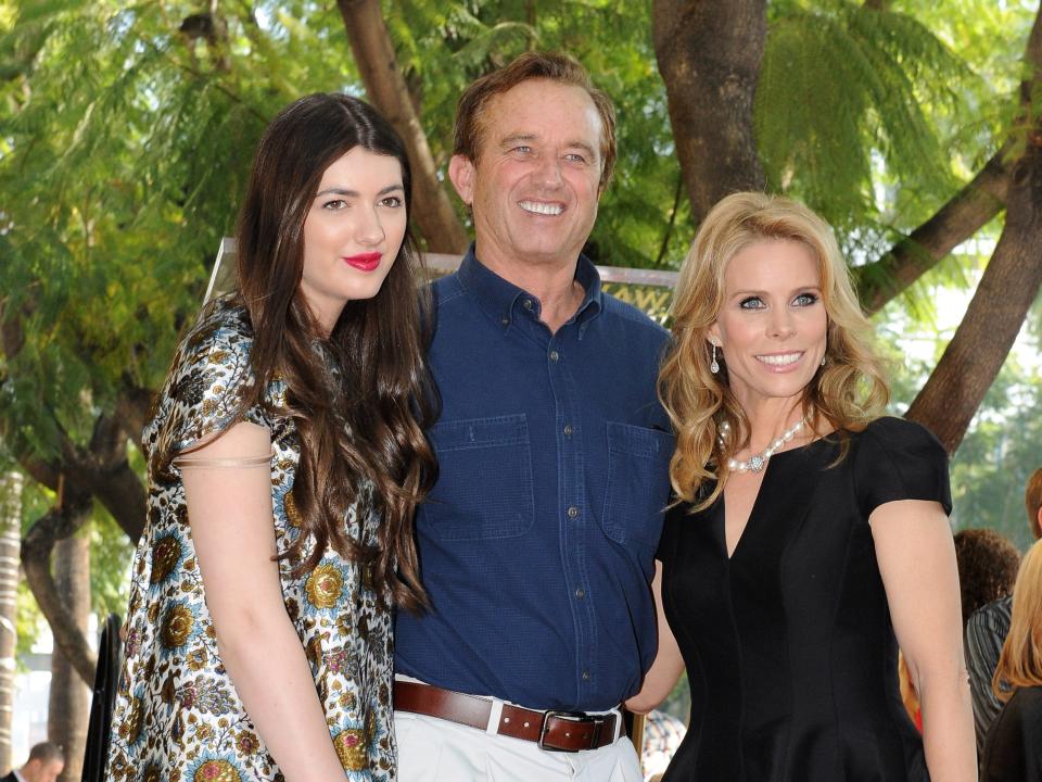 Kyra LeMoyne Kennedy, Robert F. Kennedy Jr. and Cheryl Hines in 2014