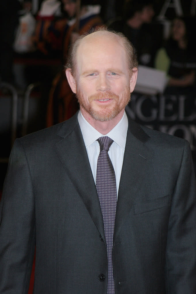 Angels and Demons Rome Premiere 2009 Ron Howard