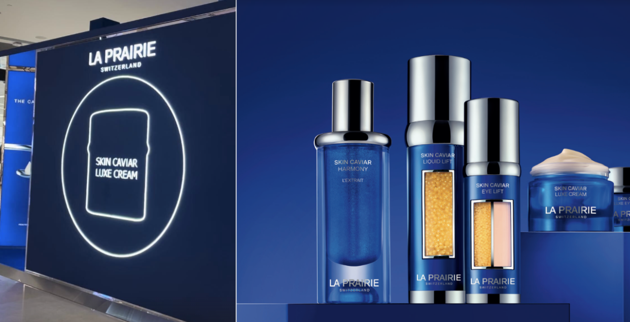 La Prairie's Cobalt Immersion Pop-up is available from now until 31 Aug, 9pm at Ion Orchard. PHOTO: Cadence Loh, Yahoo Life Singapore/La Prairie