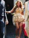 <p>Beyonce wears a standout puff-ball dress at Fashion Week in New York in September. <a rel="nofollow" href="http://au.lifestyle.yahoo.com/fashion/galleries/photo/-/12519217/detox-your-wardrobe/12519218/" data-ylk="slk:Detox your wardrobe in 2012;elm:context_link;itc:0;sec:content-canvas" class="link ">Detox your wardrobe in 2012</a></p>