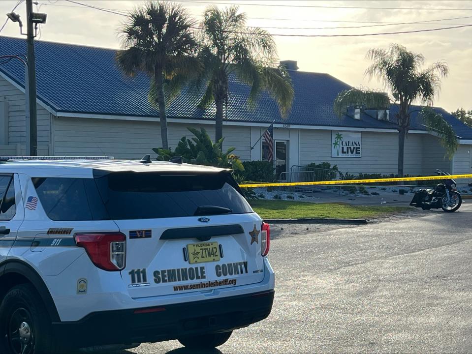 Deputies said it happened shortly after midnight Sunday at the Cabana Live in unincorporated Sanford. Law enforcement still investigated the scene Sunday morning.