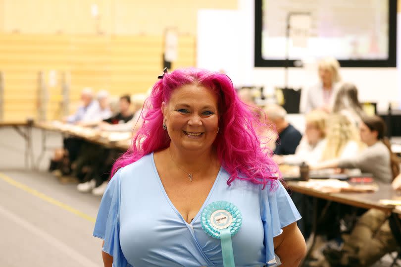 Reform UK's Janice Richardson, who stood in Newcastle East and Wallsend