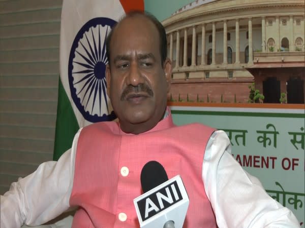 Lok Sabha Speaker Om Birla speaking to ANI