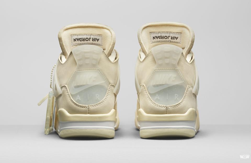 Air Jordan IV Off-White 女子專屬鞋款。