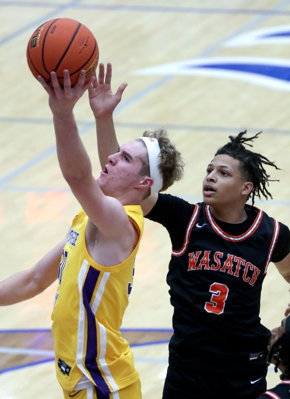 Montverde Academy plays Wasatch Academy in the National Hoopfest Utah Tournament at Pleasant Grove High School in Pleasant Grove on Monday, Nov. 20, 2023. Montverde won 88-53. | Kristin Murphy, Deseret News