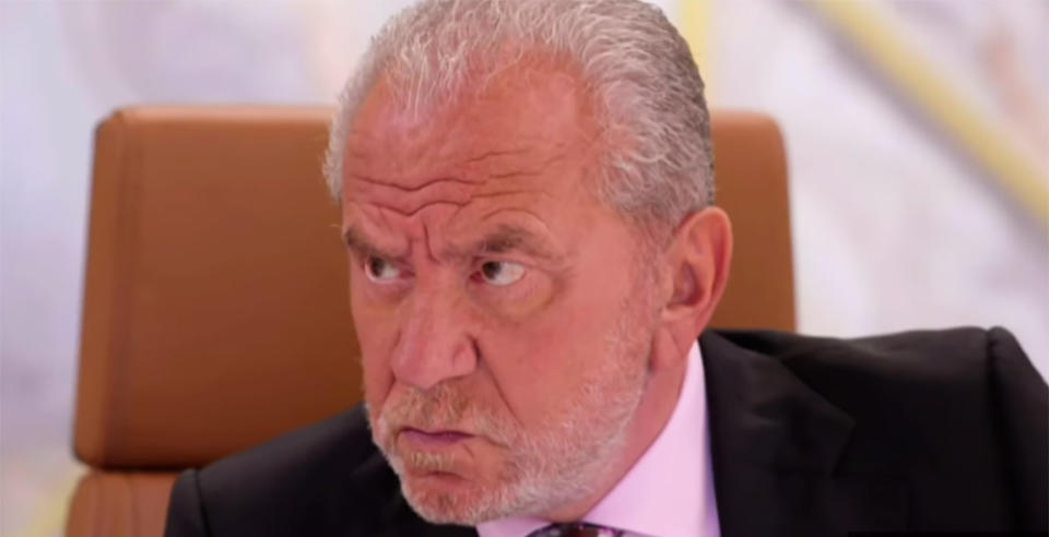 Lord Alan Sugar on Celebrity Apprentice Australia 2021