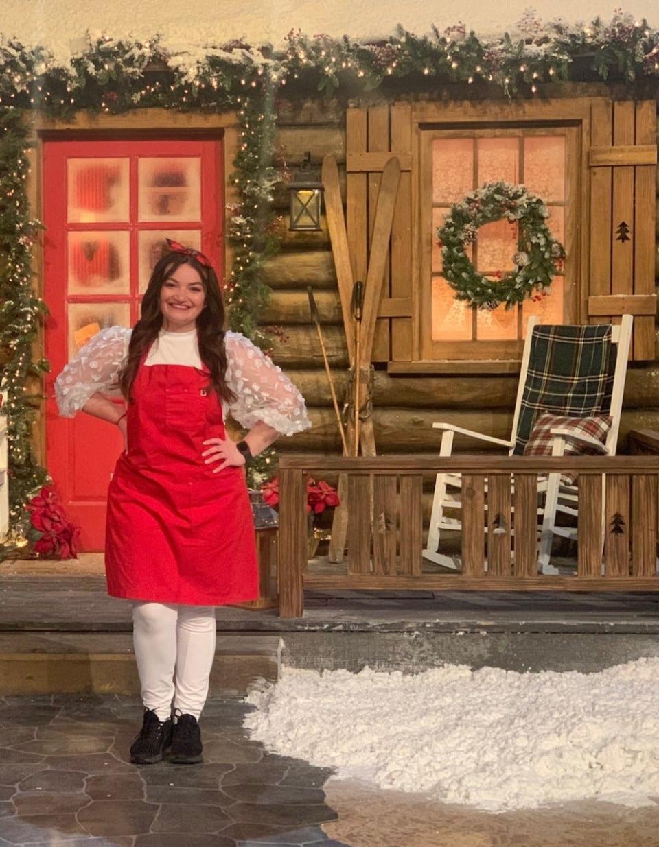 Brockton native Michelle Scurio competes on season 4 of the Food Network’s “Holiday Wars,” a holiday-themed baking and cake decorating competition show.