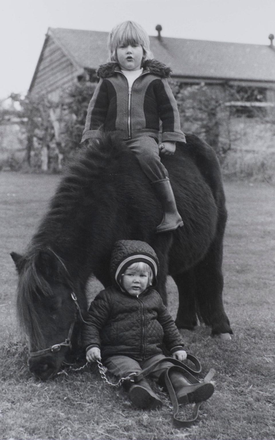 Clare Balding pony - Clare Balding