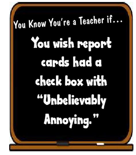 You Know You're a Teacher If...