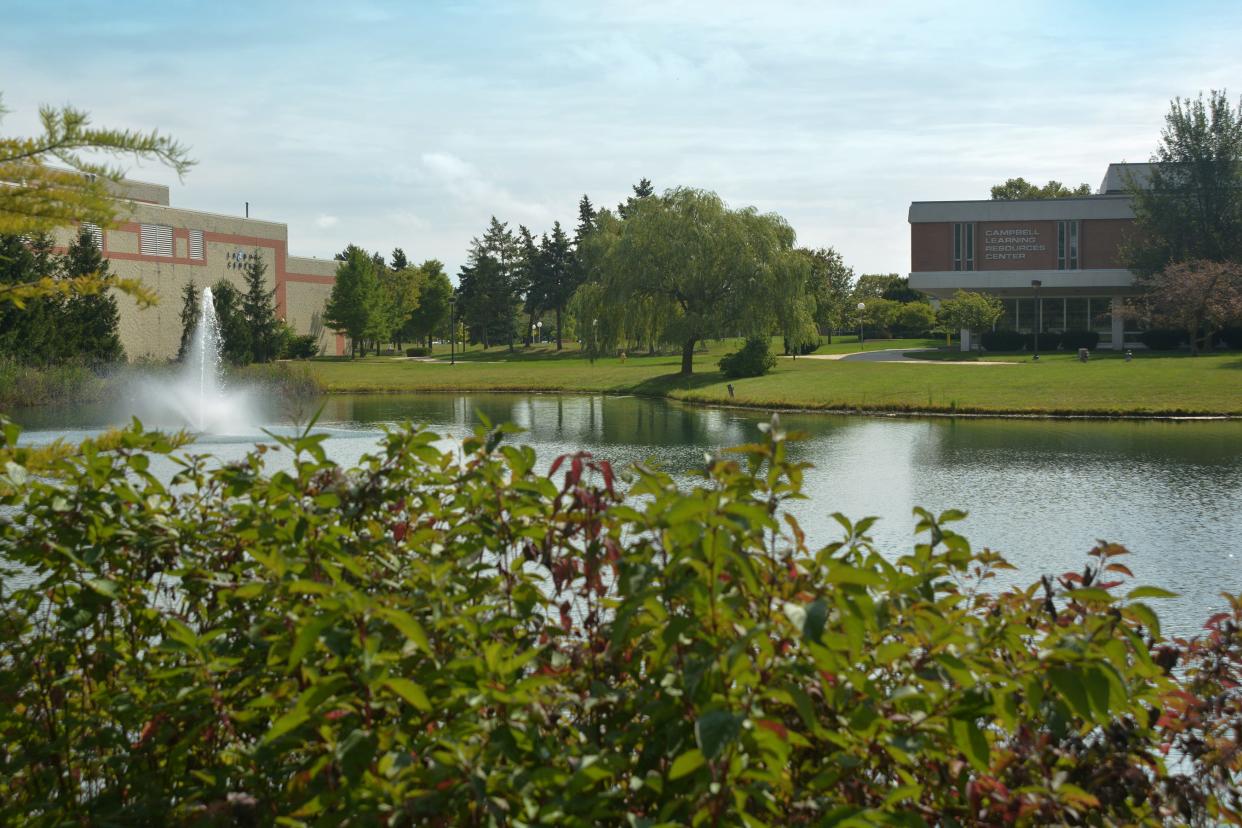 The campus of Monroe County Community College is pictured.