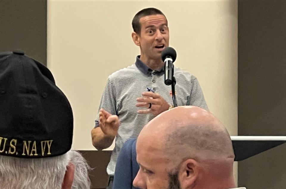 The Spartanburg County Republican Party executive committee voted Thursday to reject a protest by County Council candidate Alex Turner, pictured, and certify incumbent Councilwoman Jessica Coker as the winner on primary day, June 14.