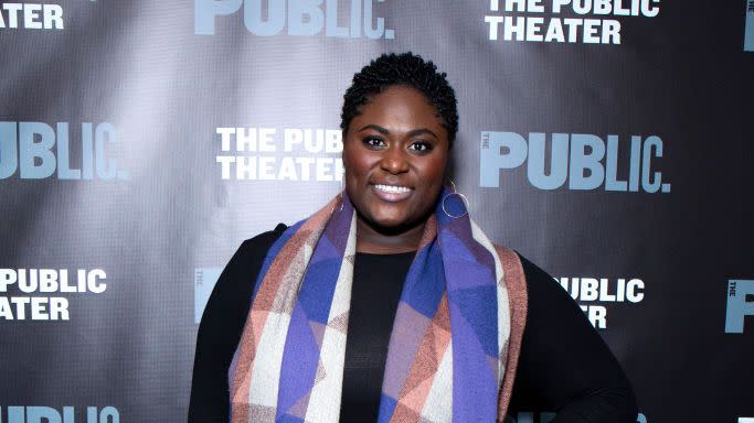 plus size outfit ideas for fall danielle brooks scarf
