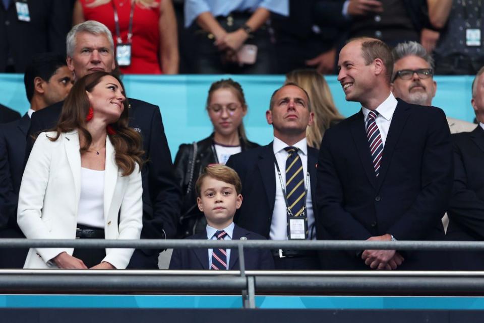 Kate Middleton, príncipe George y príncipe William