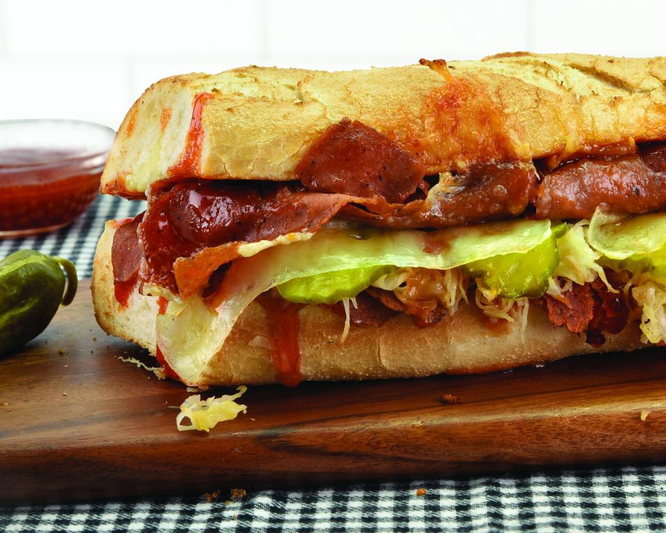 Quiznos Vegan Corned Beef Sandwich (Photo: Quiznos)