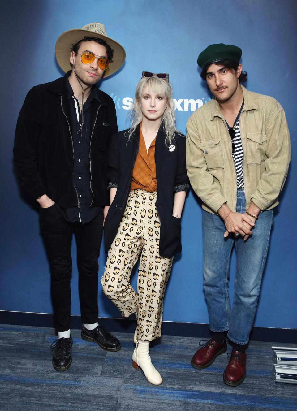 Taylor York, Hayley Williams and Zac Farro of Paramore (Robin Marchant / Getty Images)