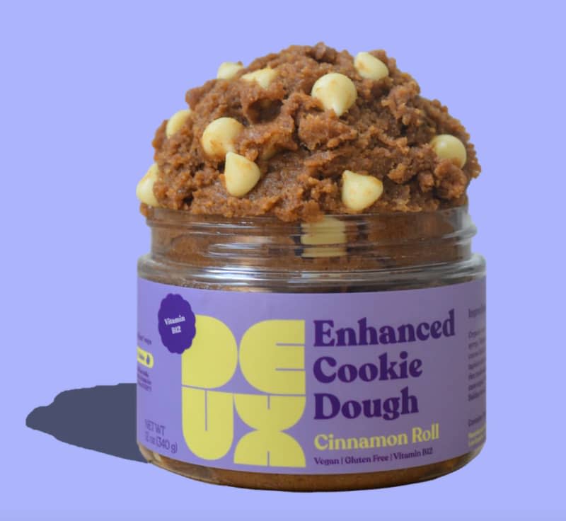 Cinnamon Roll Enhanced Cookie Dough