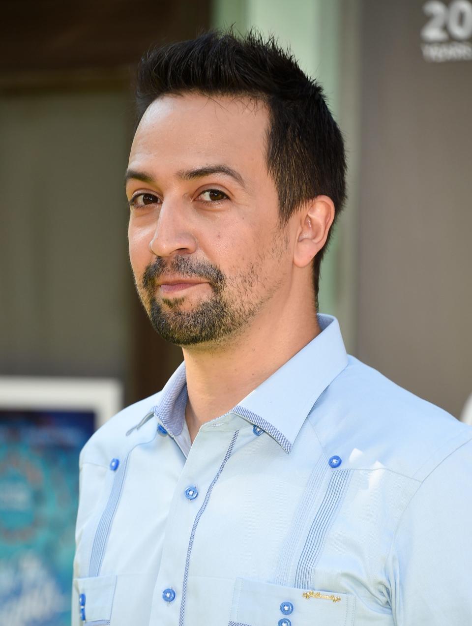 Producer Lin-Manuel Miranda attends the 2021 Tribeca Film Festival opening night premiere of "In The Heights" at the United Palace theater on Wednesday, June 9, 2021, in New York. (Photo by Evan Agostini/Invision/AP) ORG XMIT: NYEA002