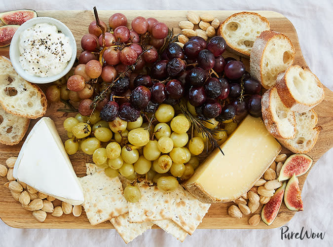 Ultimate Cheese Plate with Roasted Grapes