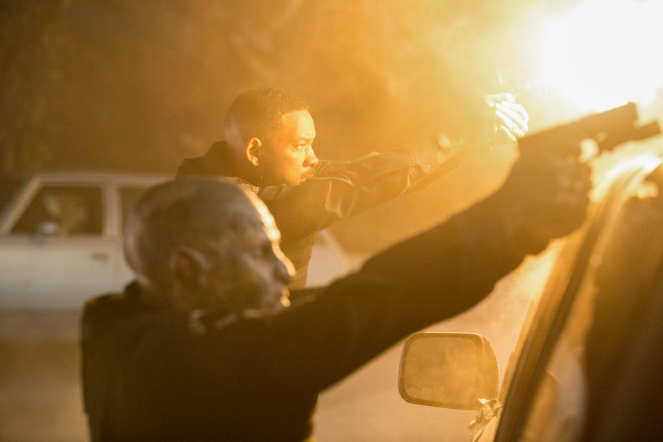 Will Smith and Joel Edgerton in ‘Bright’ (credit: Netflix)