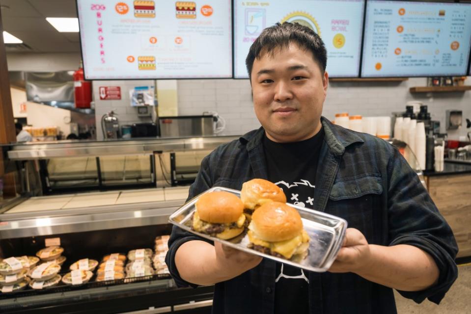 “I’ve had customers repeatedly tell me it’s very expensive to get a quick bite anywhere,” owner Young Kim, 33, told The Post. Stefano Giovannini