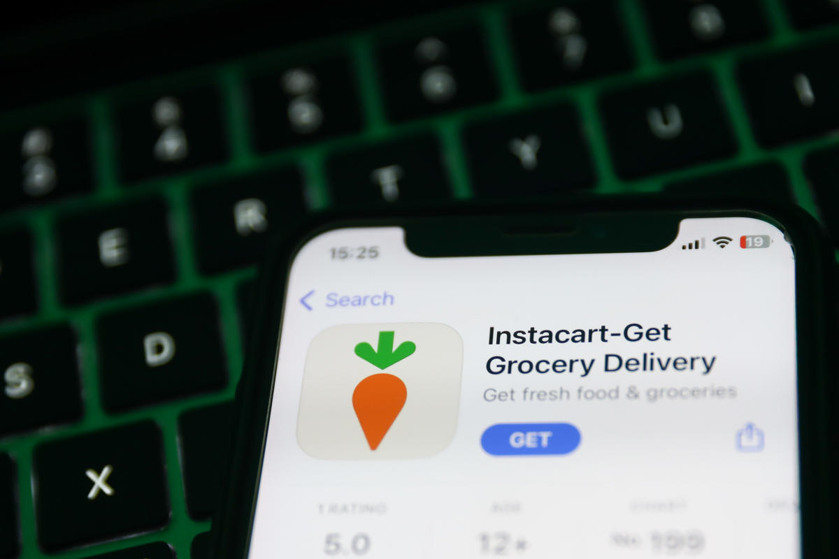 Instacart Faces Bleak Outlook as Stock Closes Lower, Sell-Off Feared