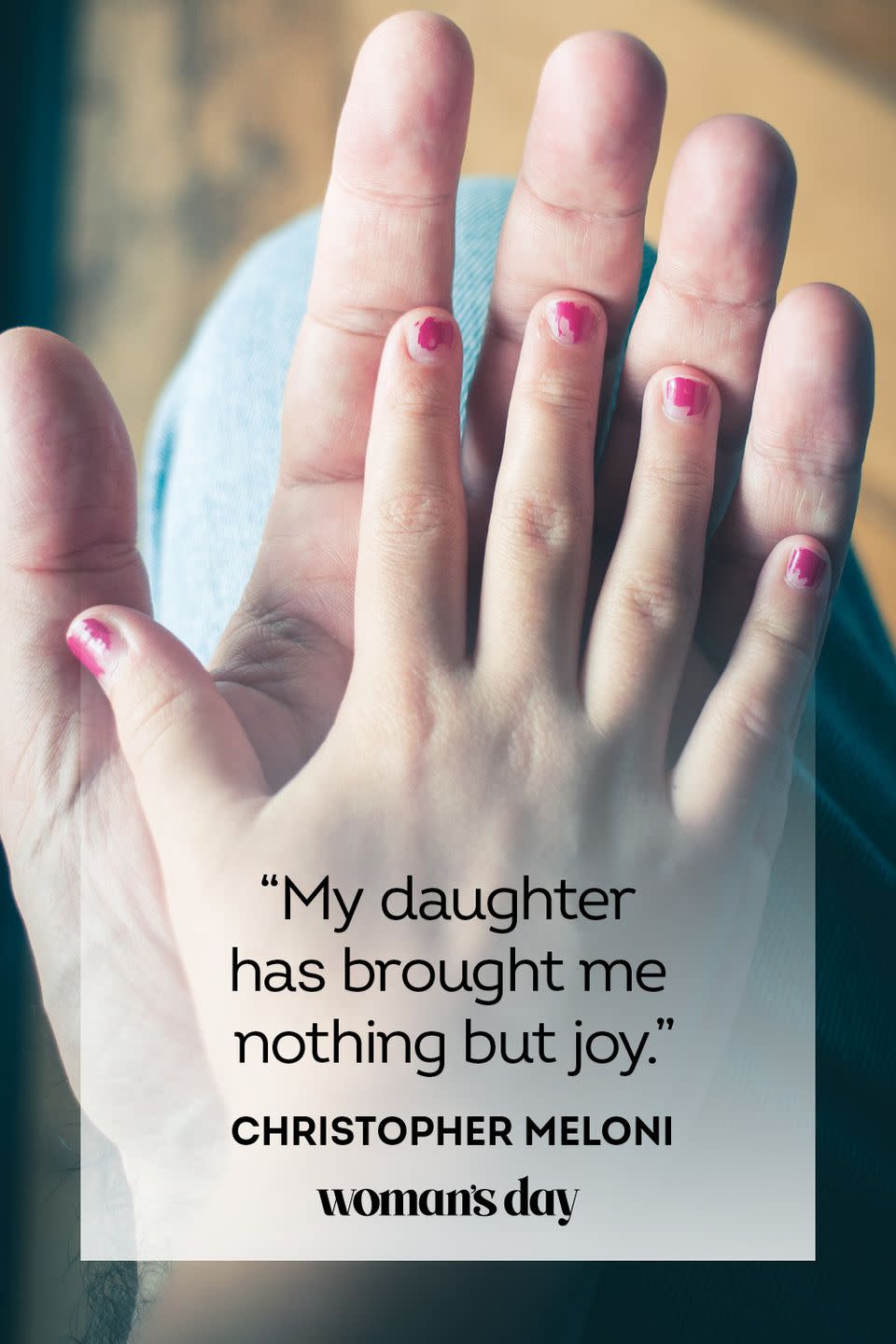 father daughter quotes christopher meloni