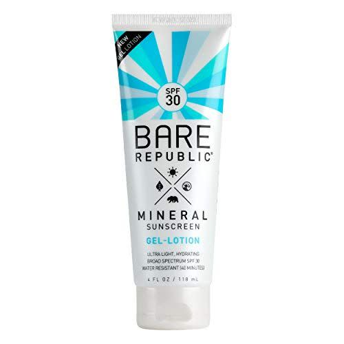 6) Mineral Sunscreen Face Gel-Lotion SPF 30