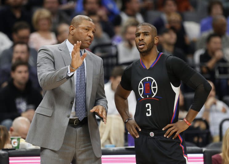 Chris Paul saw all the angles on Friday night. (Associated Press)