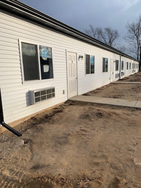 Four apartment buildings are included in the first phase of Village Villas of Centreville. Five more buildings are to be constructed in the spring, resulting in 54 units in all.