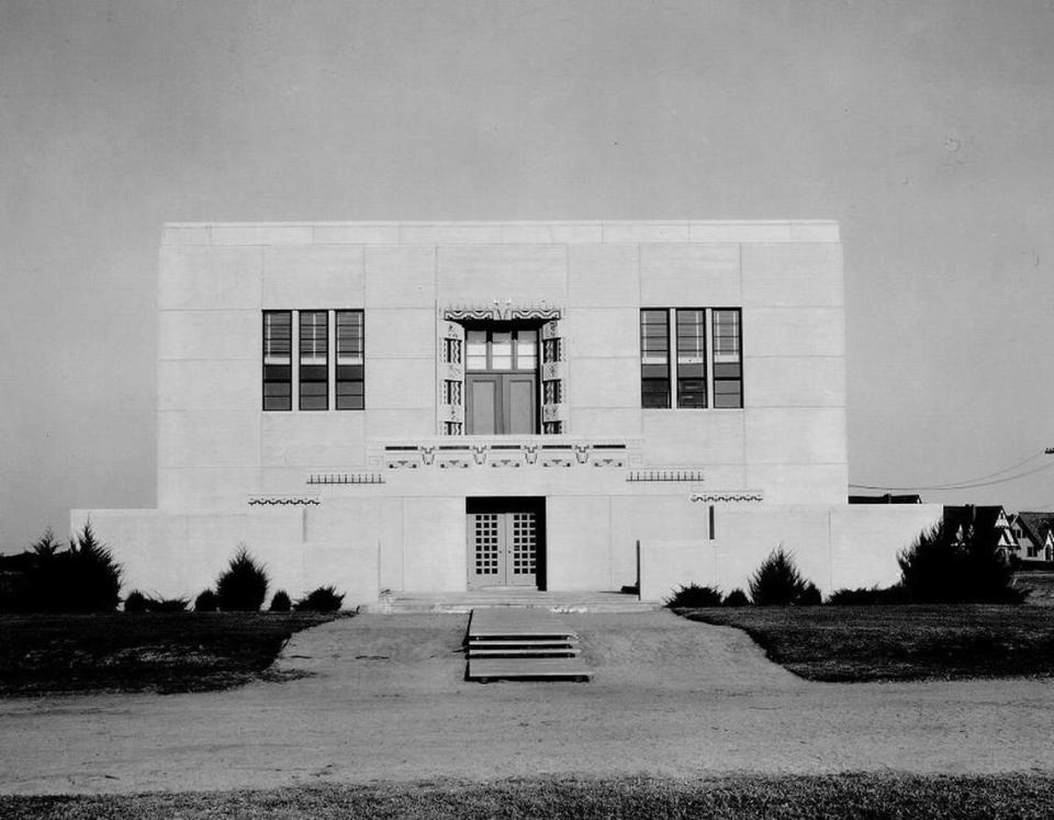 The Wichita Art Museum’s original 1935 Art Deco building was featured in magazines such as Art Digest and Architecture. The current museum was built around it.