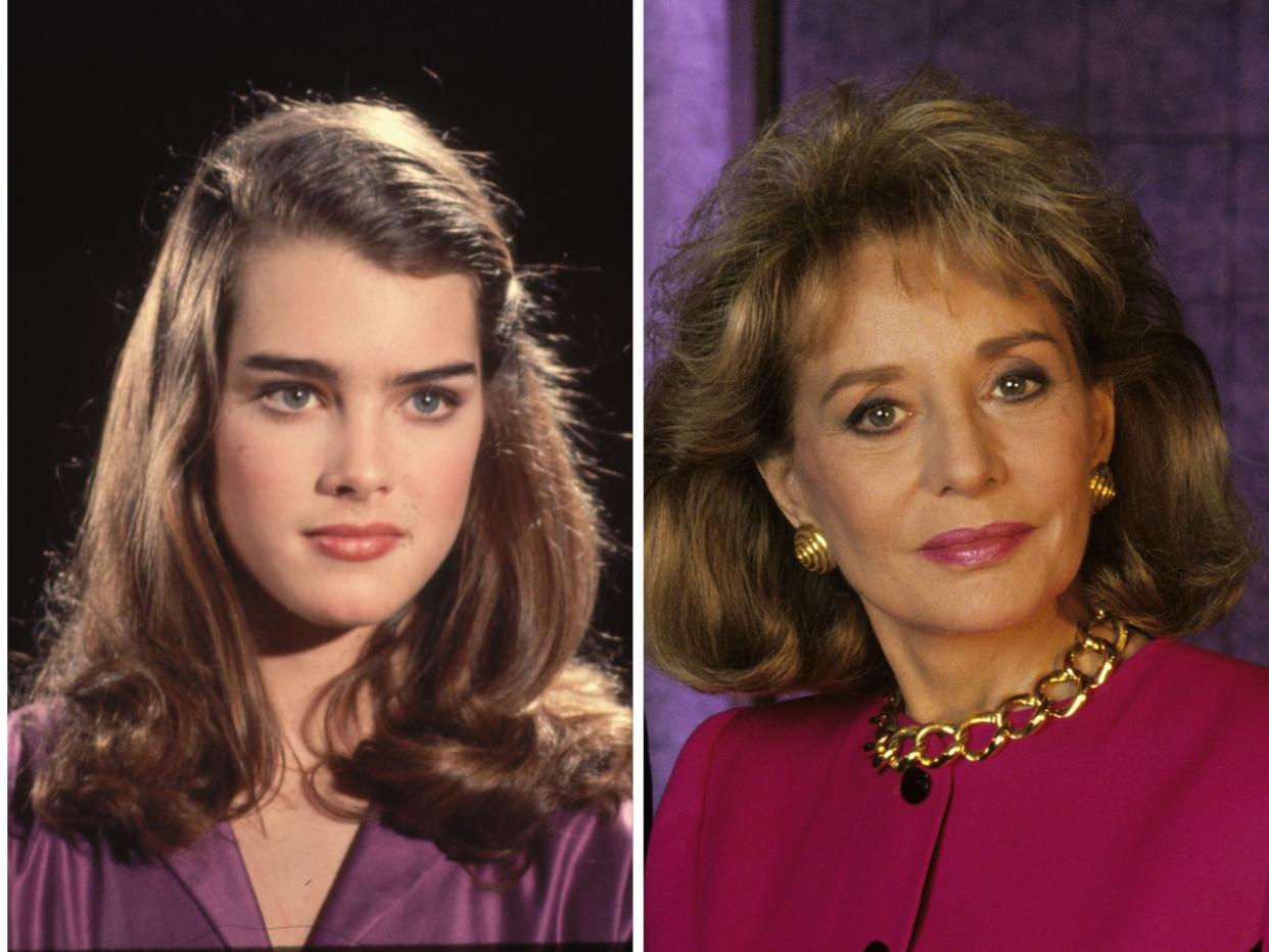 Brooke Shields has spoken about her infamous sit-down with late television personality Barbara Walters.