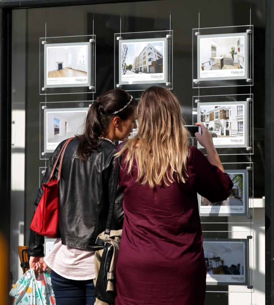 House-hunters are feeling more hesitant about moving in the next few months, according to Savills (Yui Mok/PA) (PA Archive)