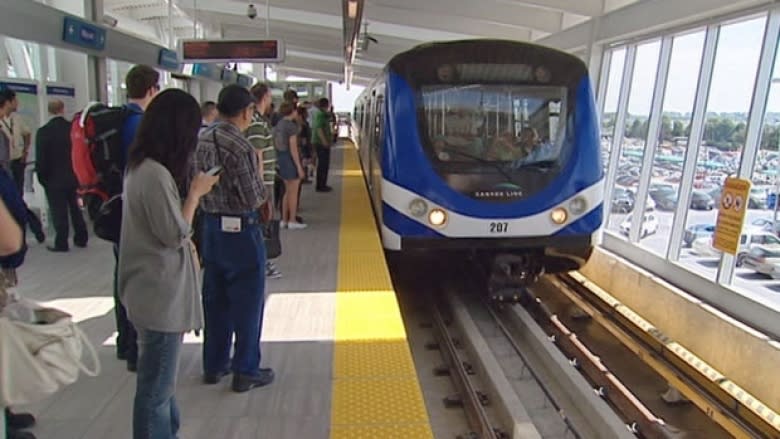 Canada Line service disrupted between Waterfront and King Edward stations