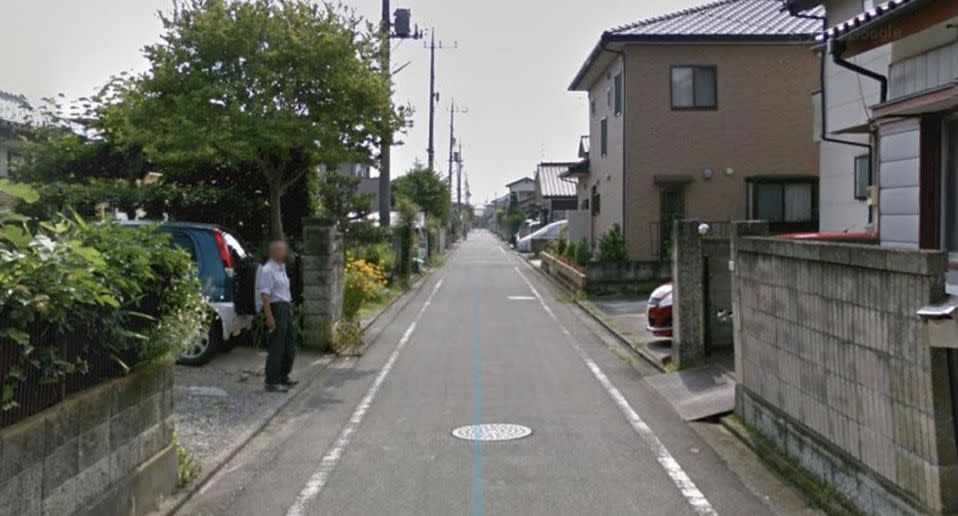 Ein gelangweilter Japaner entdeckte seinen verstorbenen Vater auf Google Earth. Quelle: Newsflash via Australscope/Google Earth