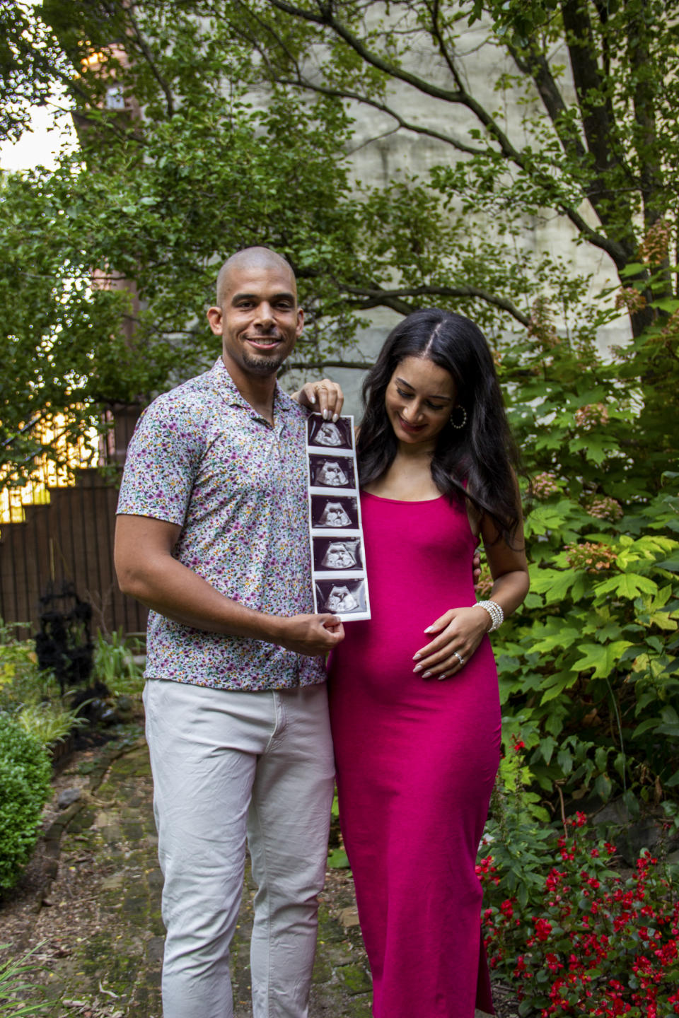 Image: NBC correspondent Morgan Radford and her husband, David Williams, are expecting their first child together. (Mariano Martínez)