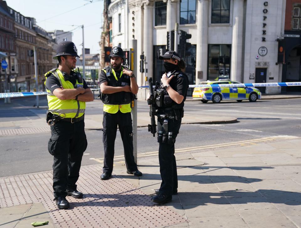 A 31-year-old man has been arrested on suspicion of murder after three people were killed in Nottingham early on Tuesday morning (PA)