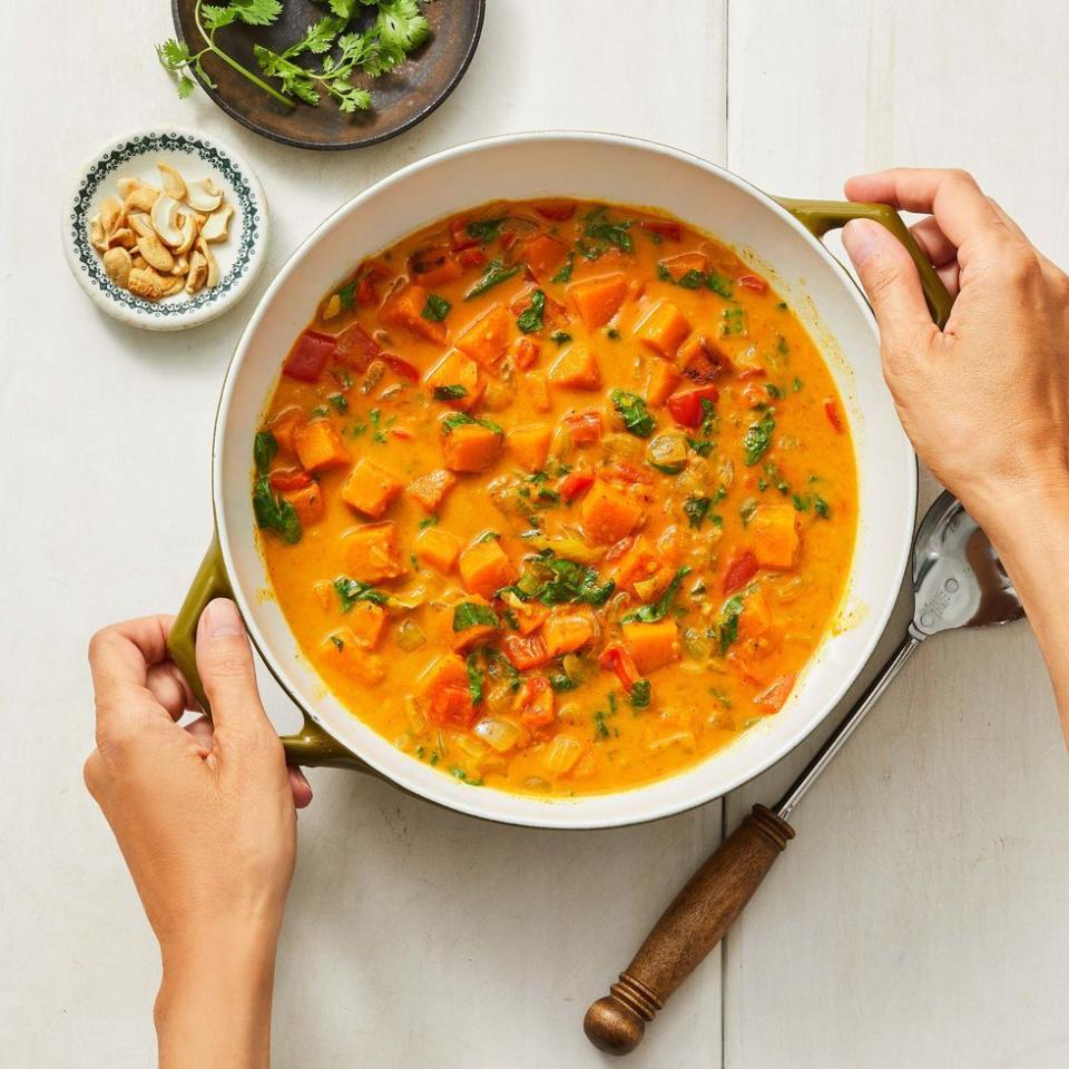 3) Butternut Squash Curry