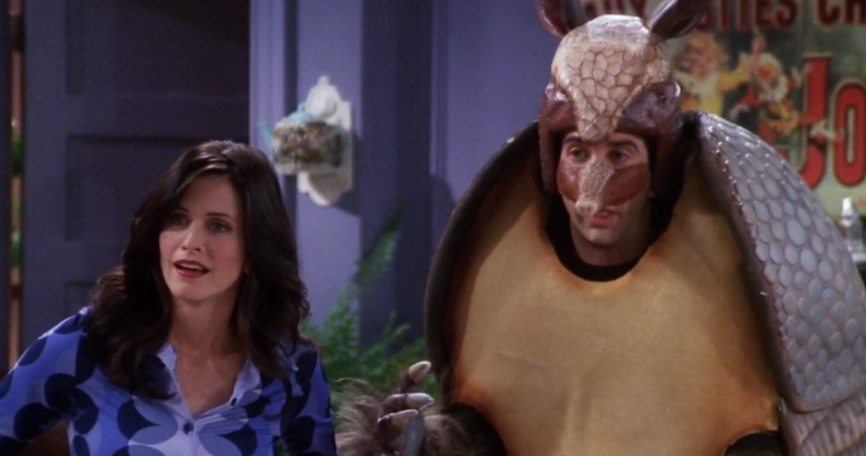 11) 'Friends' - “The One with the Holiday Armadillo” Season 7, Episode 10