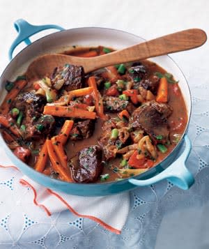 Quick Spring Lamb and Vegetable Stew