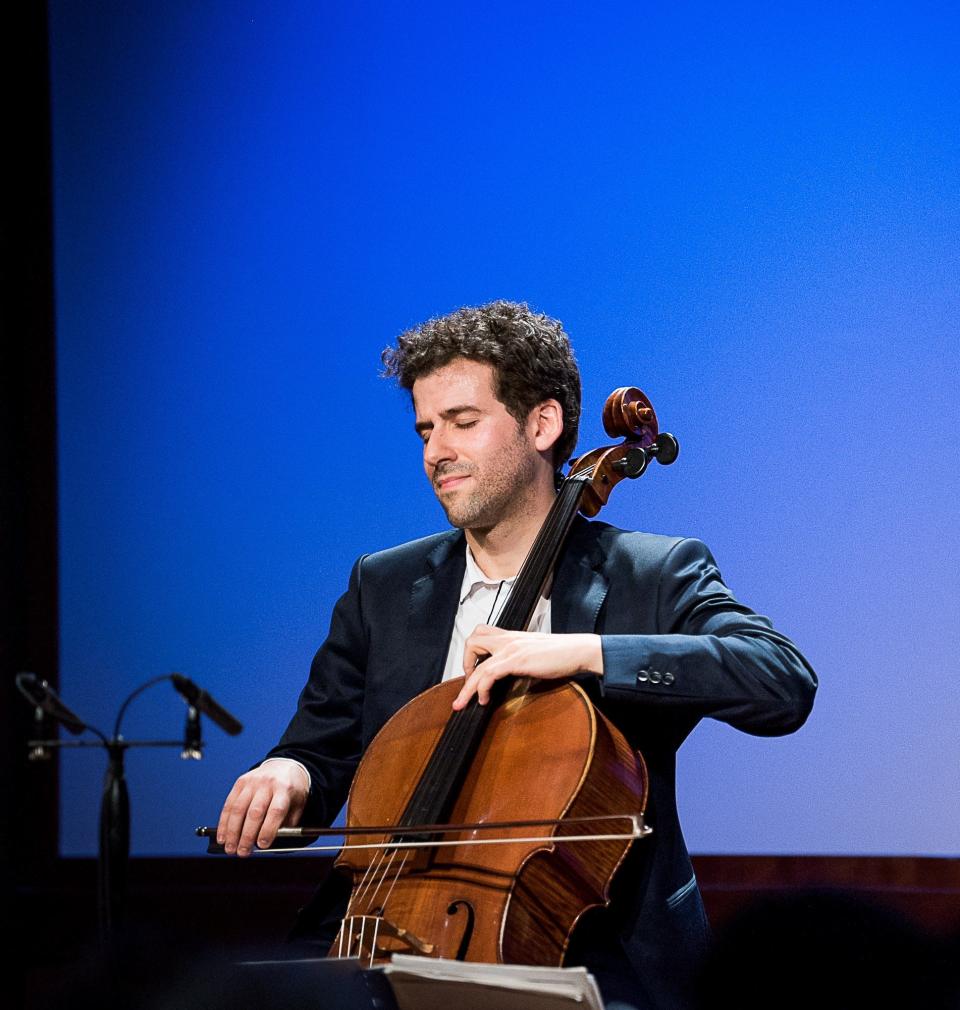 Cellist Nick Canellakis performs in the 2024 season of the La Musica International Music Festival.