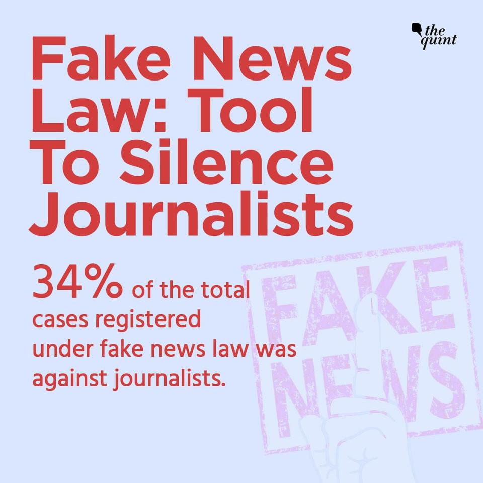 <div class="paragraphs"><p>Fake News Law: Tool To Silence Journalists </p></div>