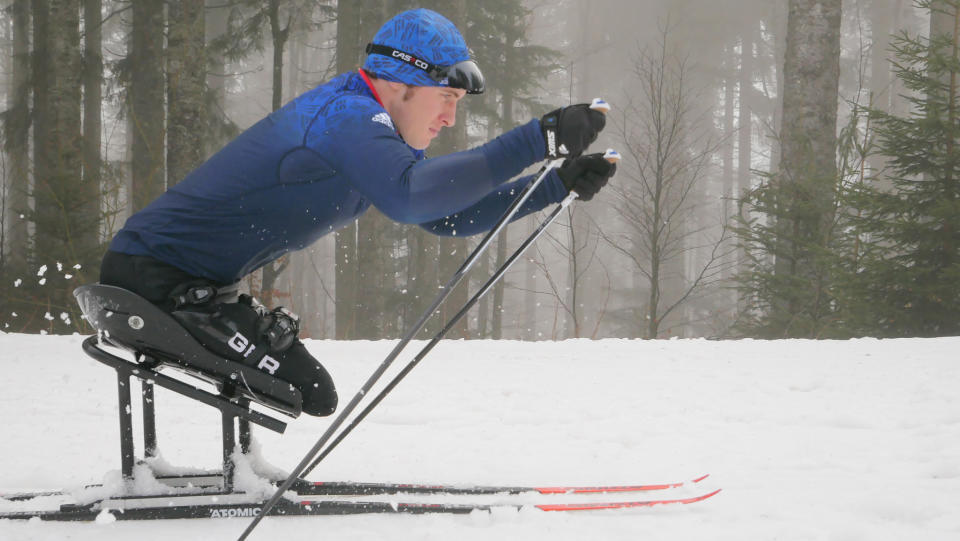 Meenagh became ParalympicsGB’s first Games representative for 20 years in PyeongChang