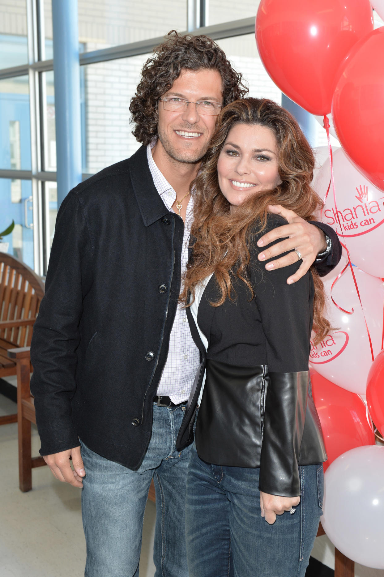 Frederic Thiebaud and Shania Twain attend the 3rd Annual Bliss Ball presented by the The Dilawri Foundation held at Fort York on September 20, 2014 in Toronto, Canada.