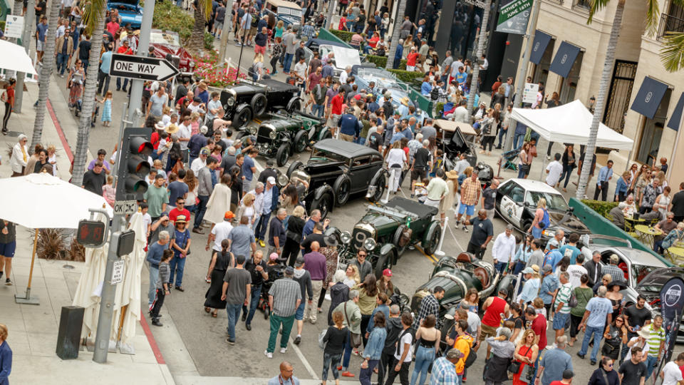 The only day that shopping takes a back seat on Rodeo Drive. - Credit: Ted Seven, courtesy of the Rodeo Drive Concours d'Elegance.
